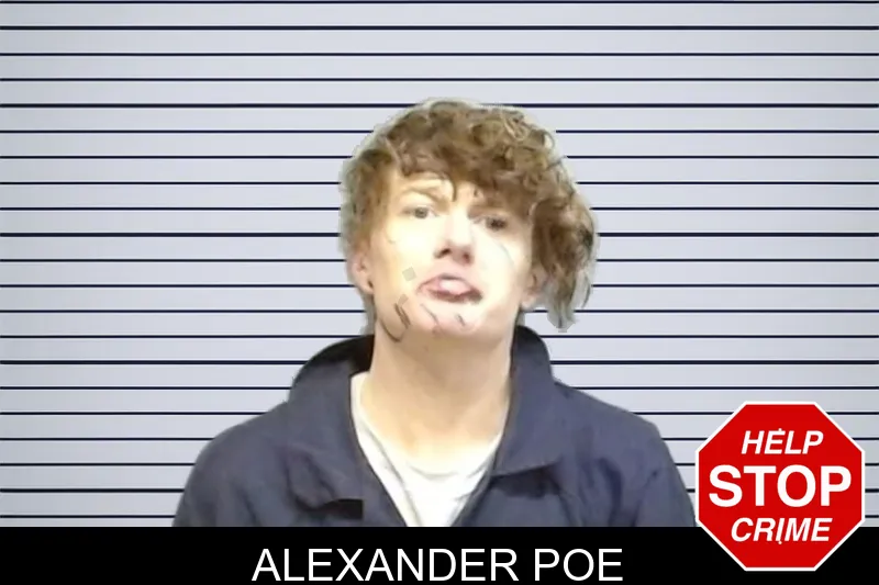 Alexander Poe mugshot