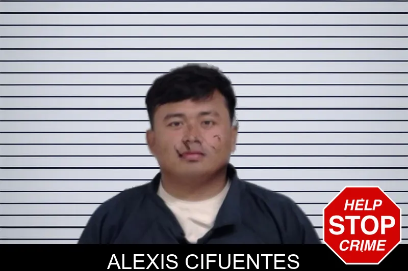 Alexis Cifuentes mugshot