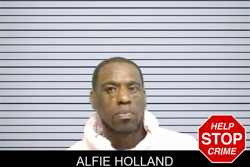 Alfie Holland mugshot