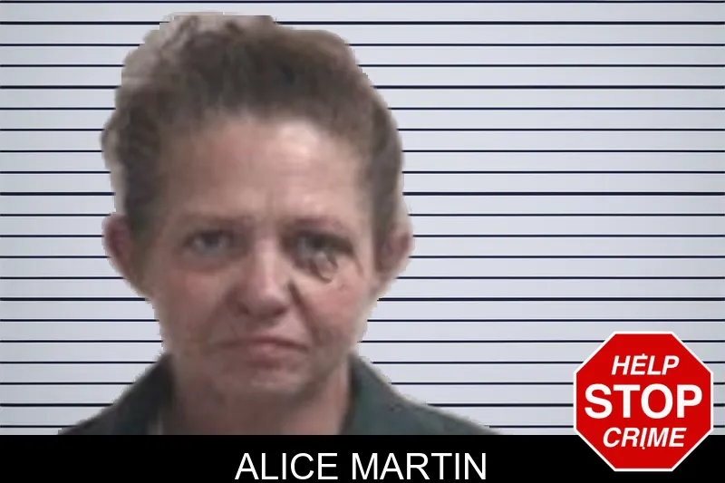 Alice Martin mugshot