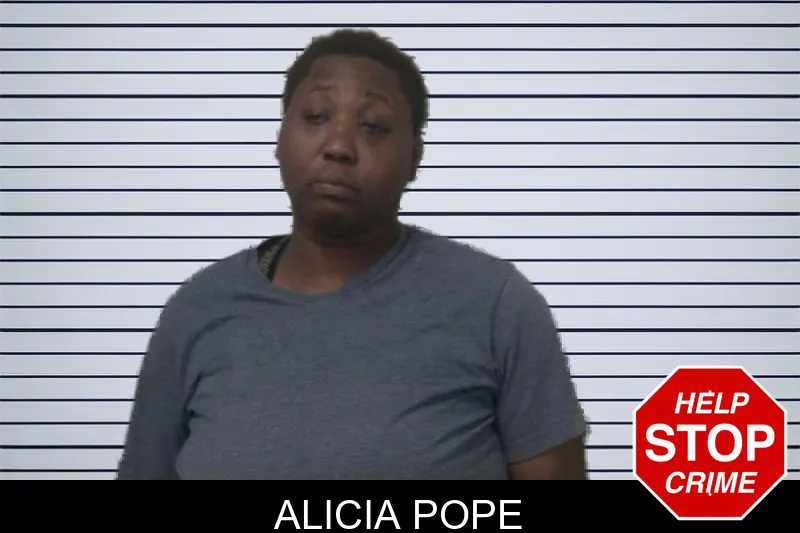 Alicia Pope mugshot