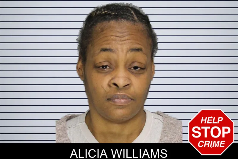 Alicia Williams mugshot