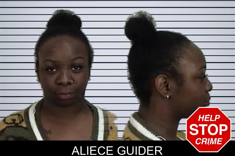 Aliece Guider mugshot