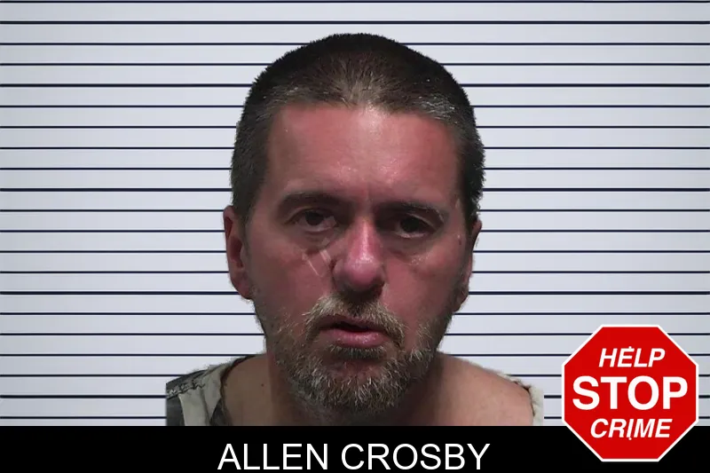 Allen Crosby mugshot