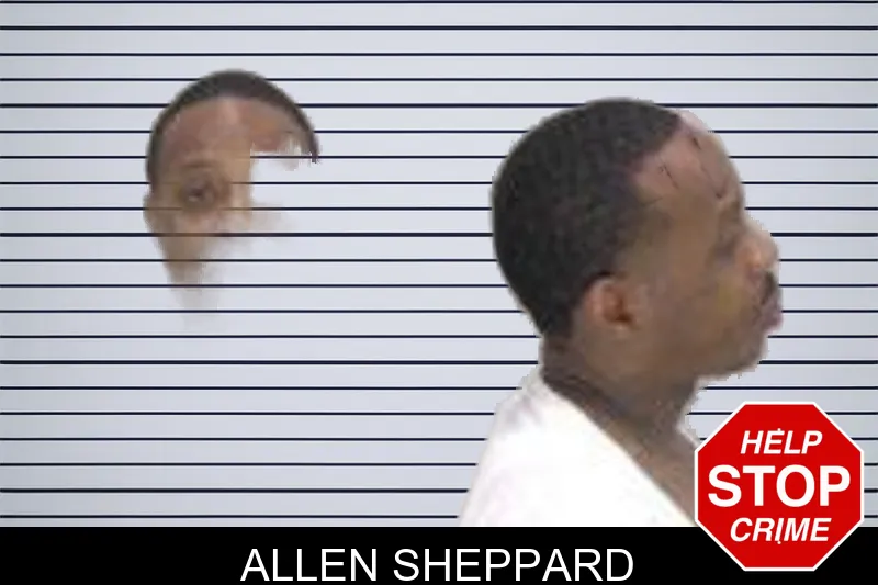 Allen Sheppard mugshot