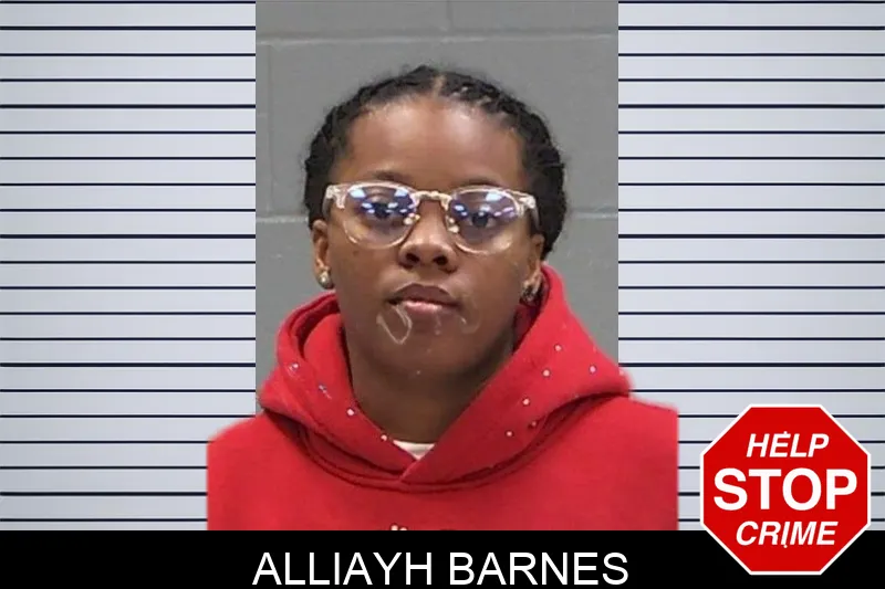 Alliayh Barnes mugshot