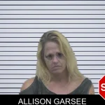 Allison Garsee mugshot