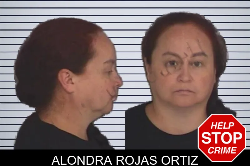 Alondra Rojas Ortiz mugshot