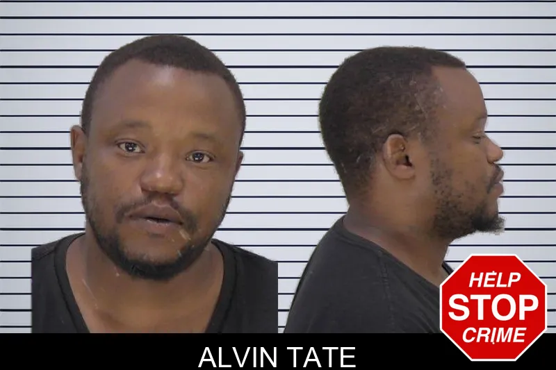 Alvin Tate mugshot