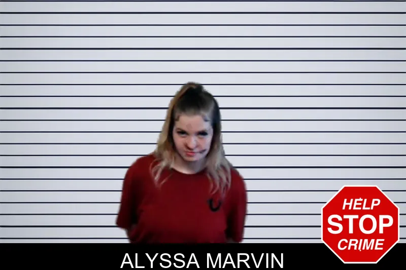 Alyssa Marvin mugshot