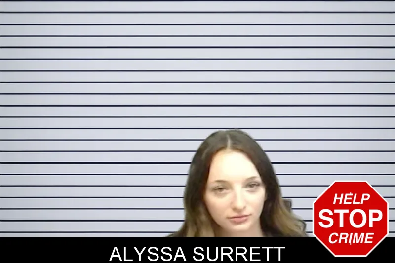 Alyssa Surrett mugshot