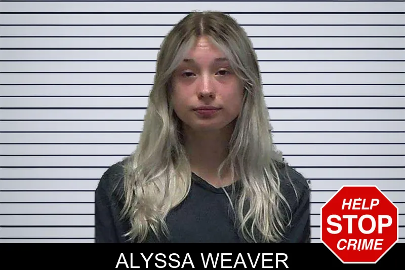 Alyssa Weaver mugshot