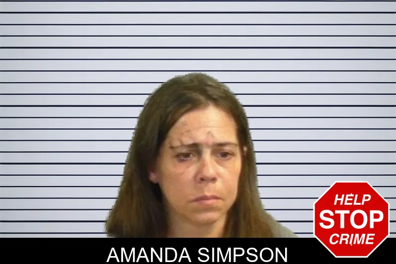 Amanda Simpson mugshot – Upson County , Georgia Amanda Simpson mugshot