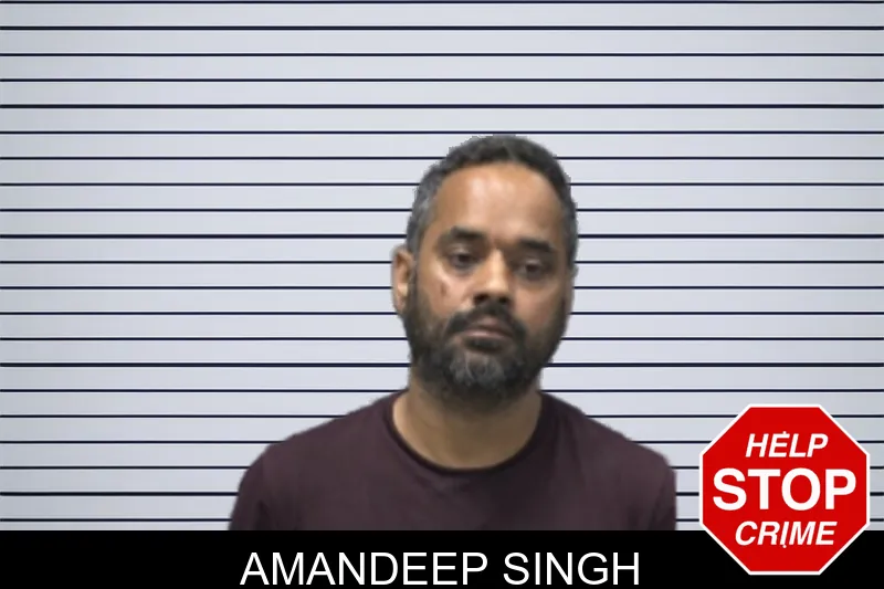 Amandeep Singh mugshot