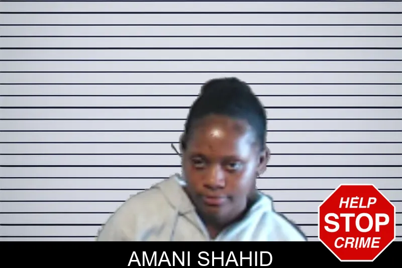 Amani Shahid mugshot – DeKalb County , Georgia Amani Shahid mugshot