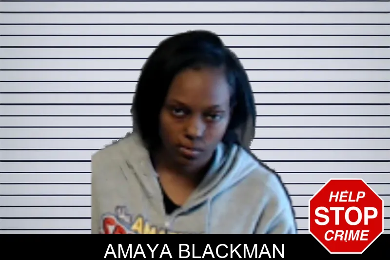 Amaya Blackman mugshot