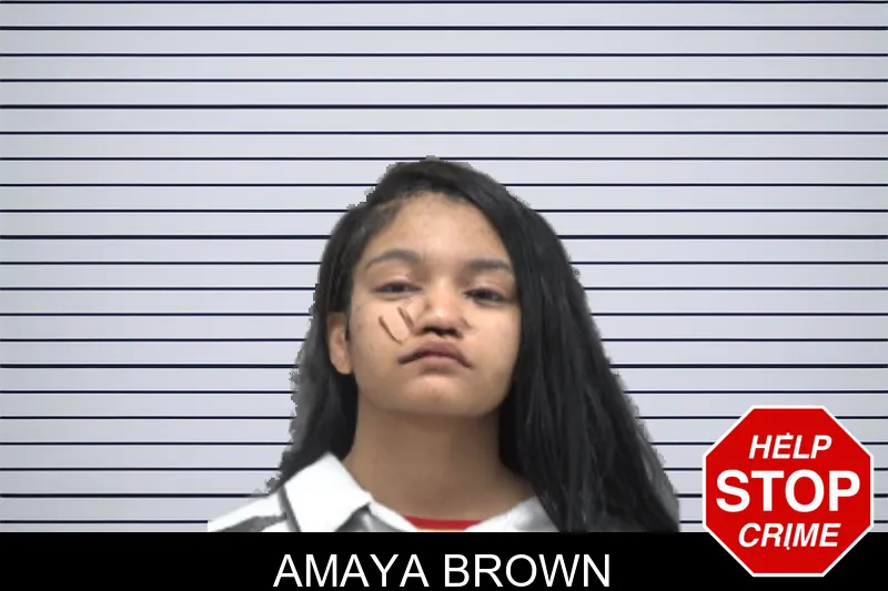 Amaya Brown mugshot