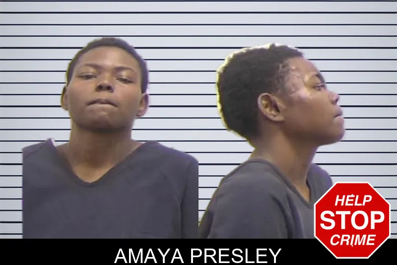 Amaya Presley mugshot