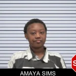 Amaya Sims mugshot