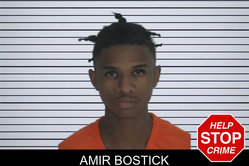 Amir Bostick mugshot