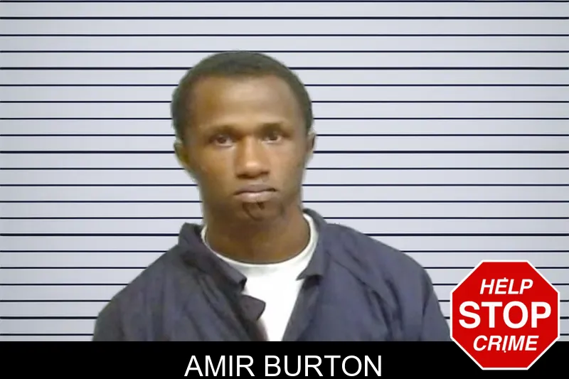 Amir Burton mugshot