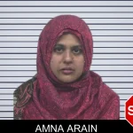Amna Arain mugshot