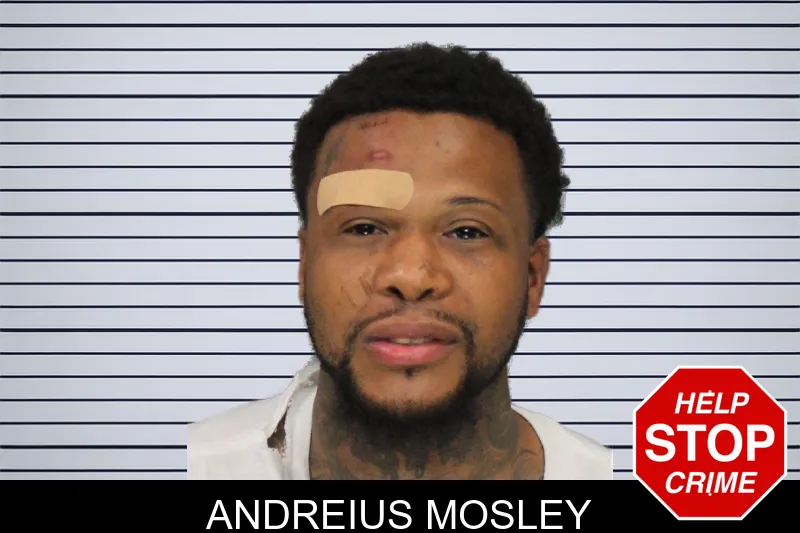 Andreius Mosley mugshot