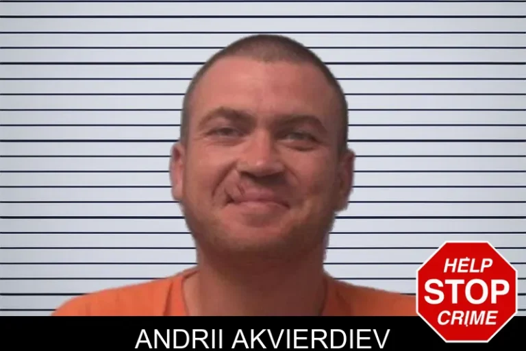 Andrii Akvierdiev mugshot – Franklin County , Georgia Andrii Akvierdiev