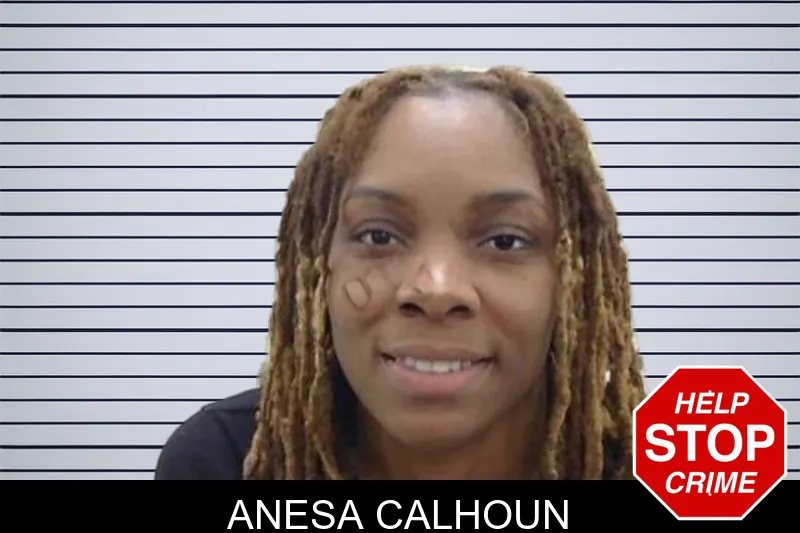 Anesa Calhoun mugshot – Peach County , Georgia Anesa Calhoun mugshot