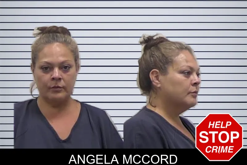Angela McCord mugshot