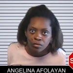 Angelina Afolayan mugshot