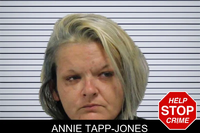 Annie Tapp-Jones mugshot