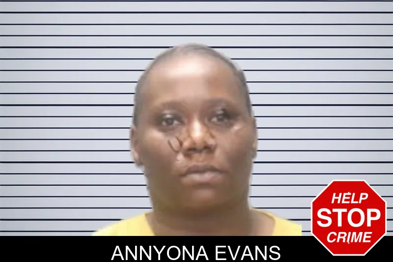 Annyona Evans mugshot – Muscogee County , Georgia Annyona Evans mugshot