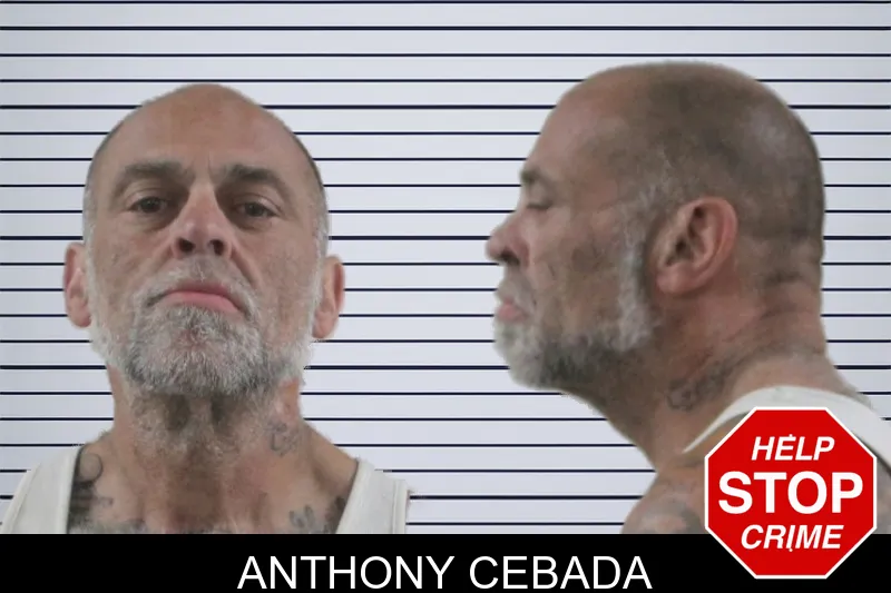 Anthony Cebada mugshot