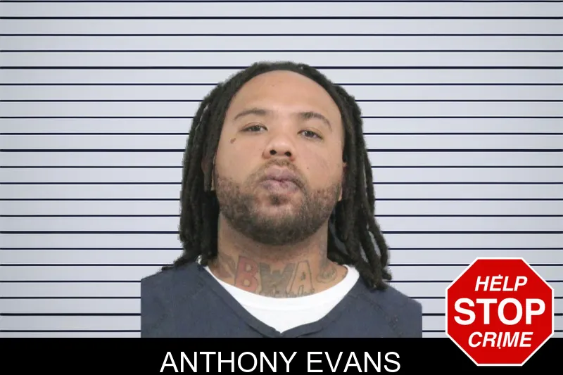 Anthony Evans mugshot