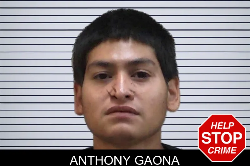 Anthony Gaona mugshot