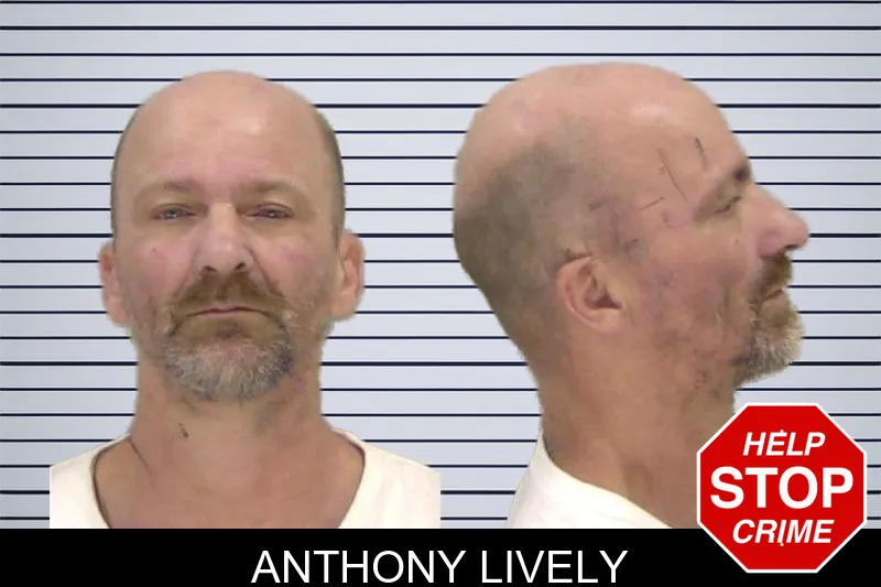 Anthony Lively mugshot