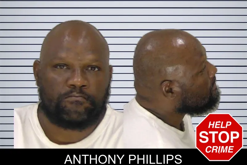 Anthony Phillips mugshot