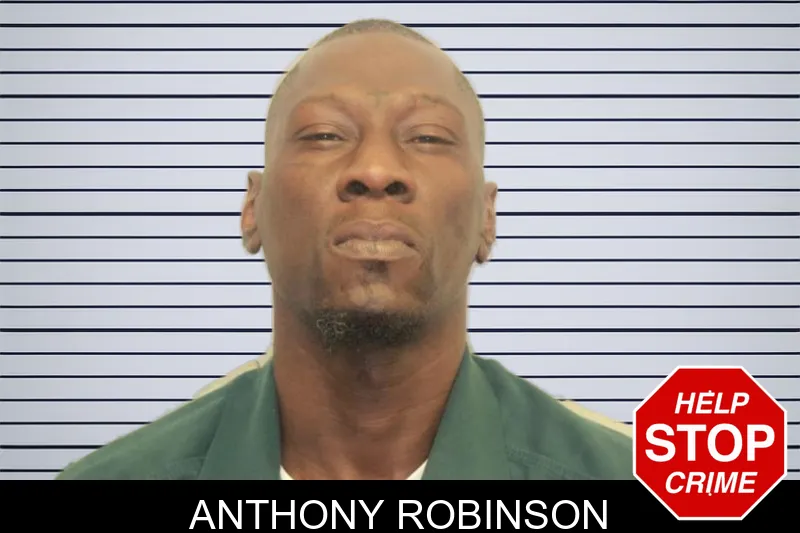 Anthony Robinson mugshot