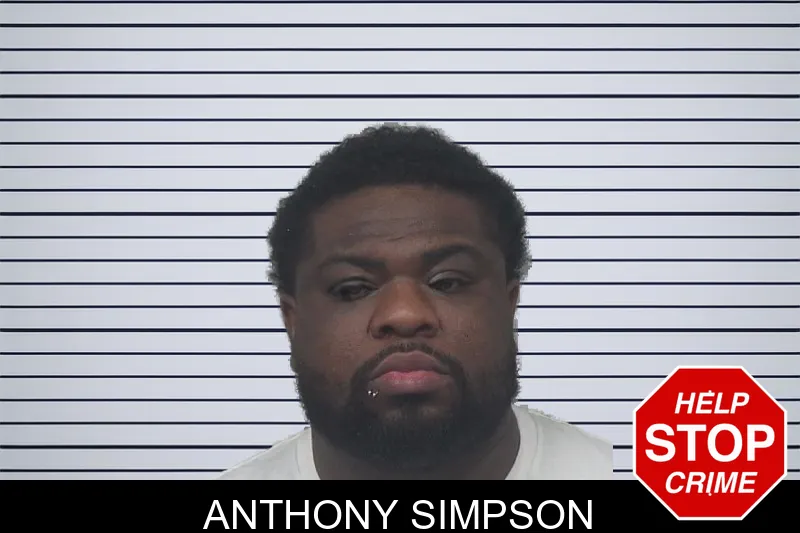 Anthony Simpson mugshot