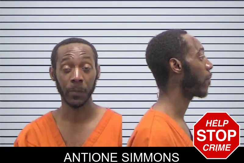 Antione Simmons mugshot