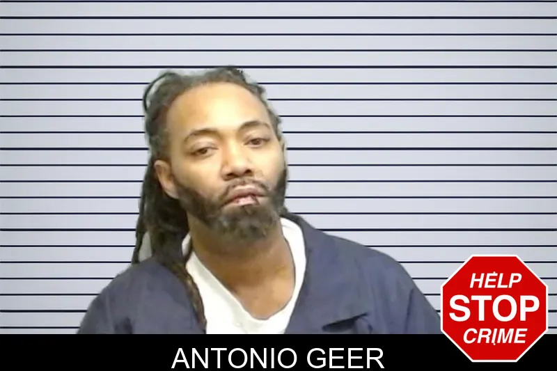 Antonio Geer mugshot