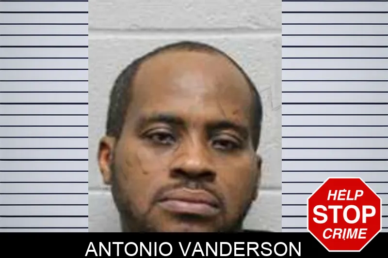 Antonio Vanderson mugshot
