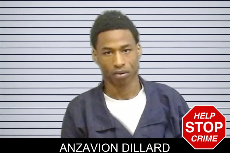 Anzavion Dillard mugshot