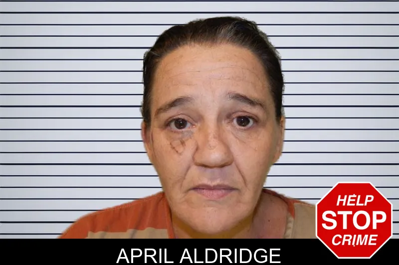 April Aldridge mugshot