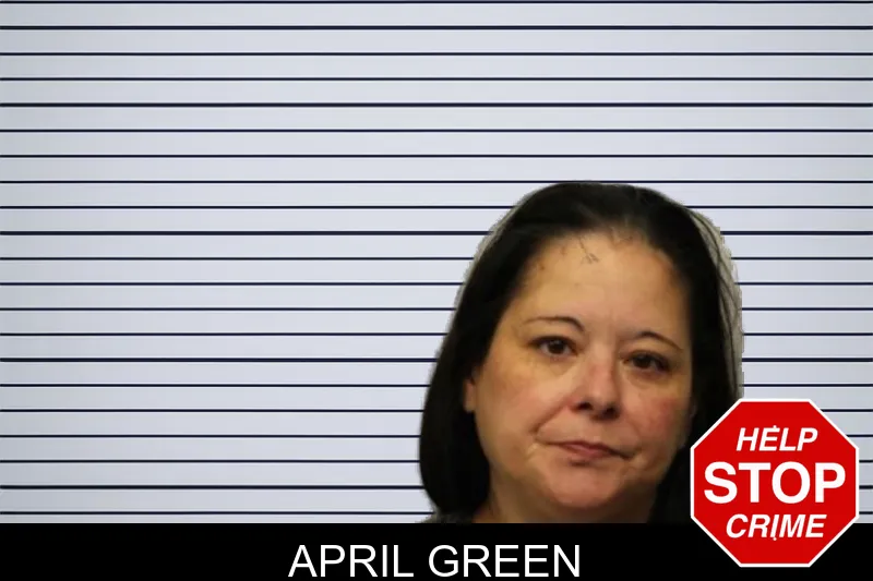 April Green mugshot