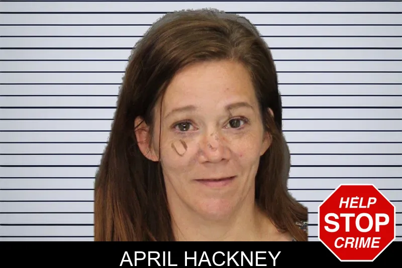April Hackney mugshot – Cobb County , Georgia April Hackney mugshot