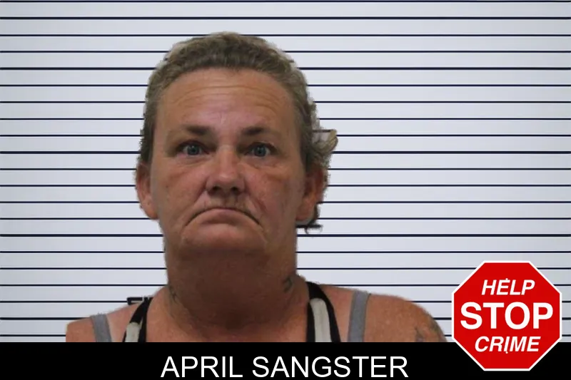 April Sangster mugshot – Colquitt County , Georgia April Sangster mugshot