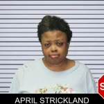 April Strickland mugshot