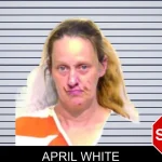 April White mugshot